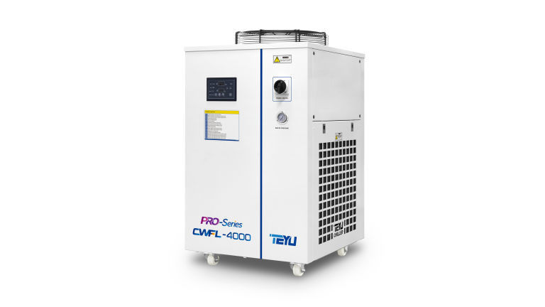 7.3kW 600W TEYU Fiber Laser Chiller Industrial Water Chiller System CWFL-4000